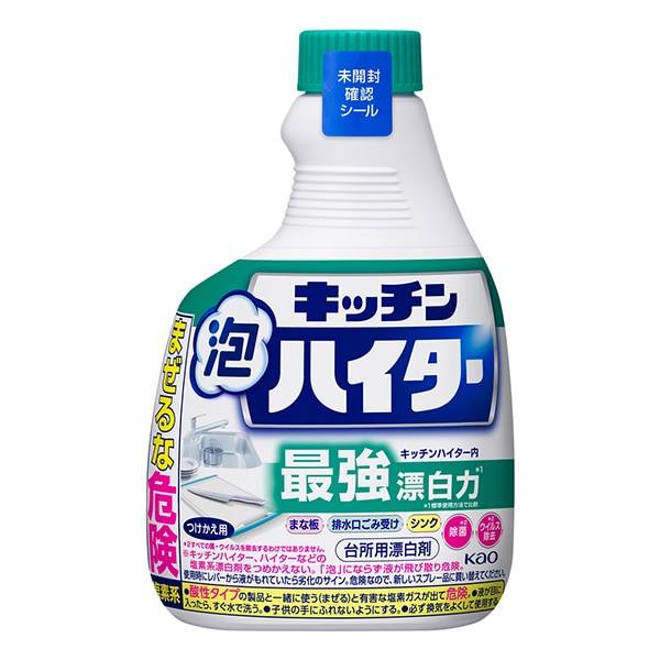 花王 キッチン泡ハイター つけかえ用 400ml