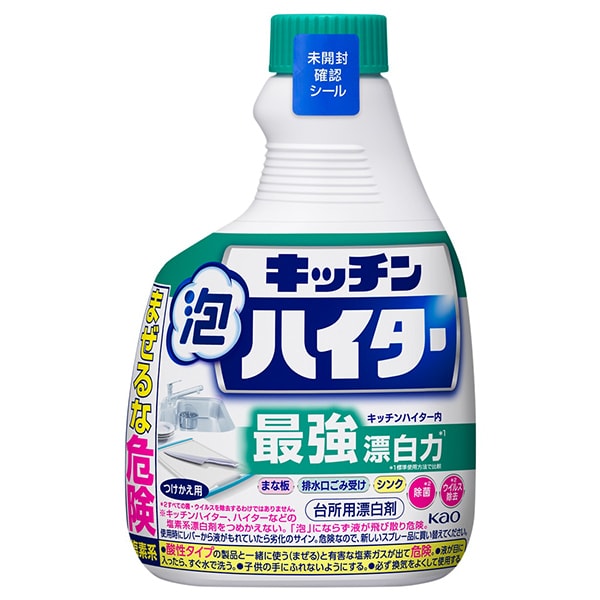 花王 キッチン泡ハイター つけかえ用 400ml