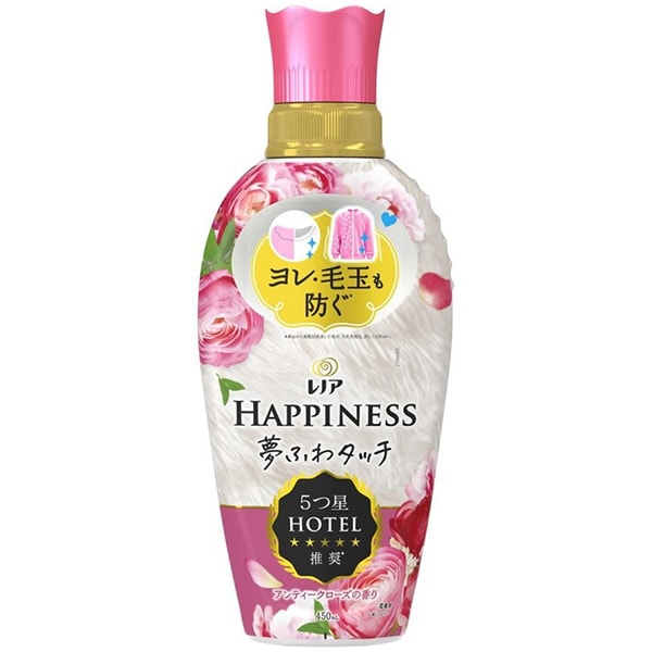 P&G 夢ふわタッチ 本体 (華やかに香るアンティークローズの香り 450ml)